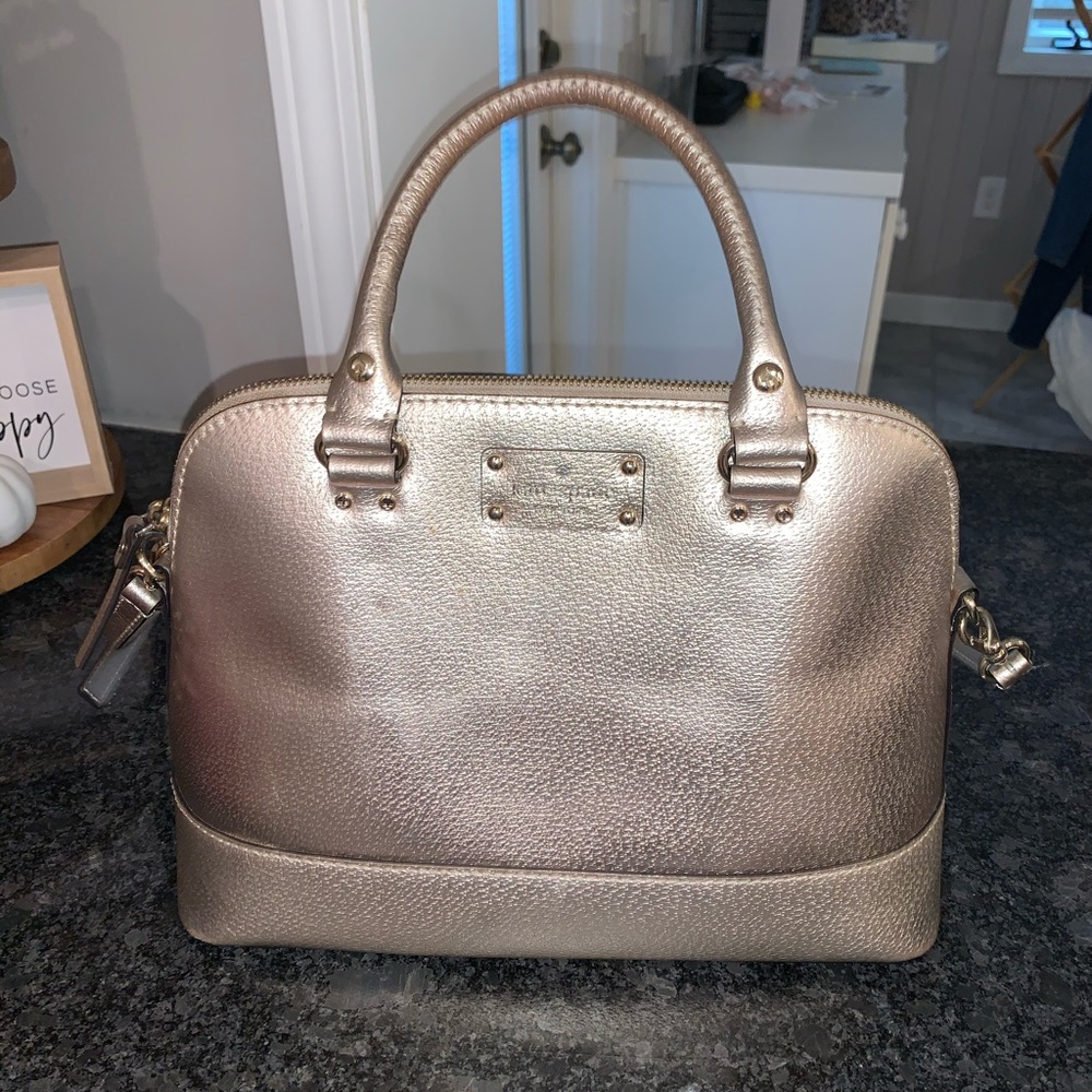 Rose Gold Kate Spade Purse